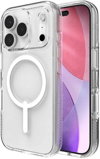 ZAGG case CRYSTAL PALACE SNAP compatible with MagSafe for IPHONE 17 Pro clear
