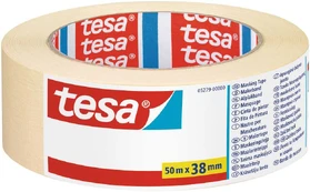 Apsauginė dažymo juosta tesa 50mx38mm kaina