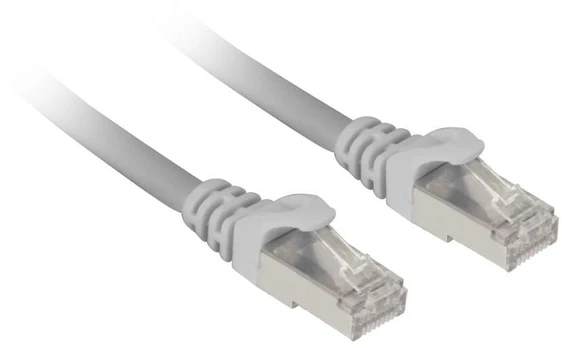 Laidas Sharkoon SFTP Cat.7a Patch RJ-45, RJ-45, 2 m, pilka
