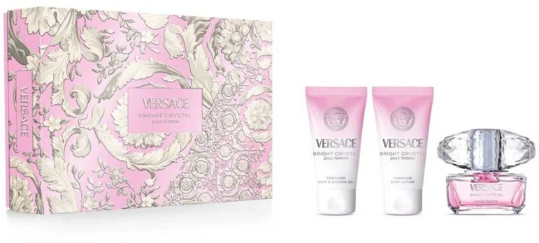 VERSACE BRIGHT CRYSTAL EDT 50ML +G50+BL5
