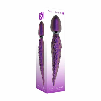 GENDER X INTO THE DEEP Intimate Machine Purple 15.9cm Waterproof