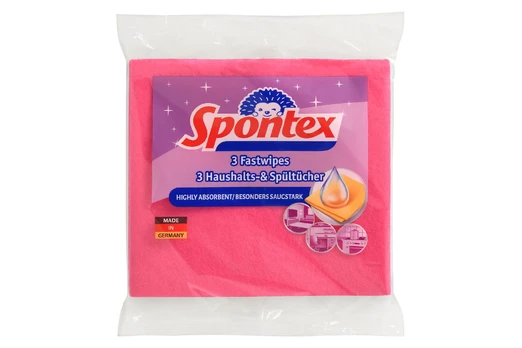 Universalios šluostės SPONTEX FASTWIPES, 3 vnt.