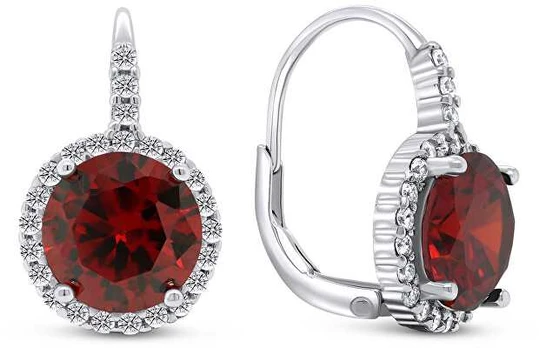 Brilio Silver Brilio Sidabrinis Charming sidabrinis earrings with zircons EA305WR