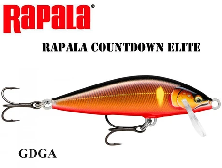 Vobleris Rapala CountDown Elite GDGA - Gilded Gold Ayu 5.5 cm