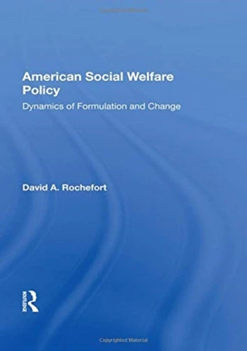 American Social Welfare Policy