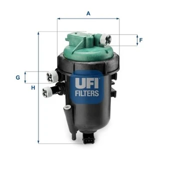 Kuro filtras UFI 55.178.00