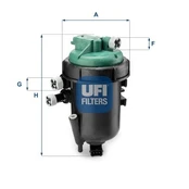 Kuro filtras UFI 55.178.00 kaina
