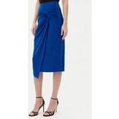 Rinascimento Midi sijonas CFC0123489003 Mėlyna Regular Fit