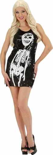 Suknelė su skeletu