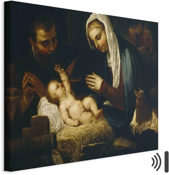 Paveikslas Tintoretto - Šventoji šeima