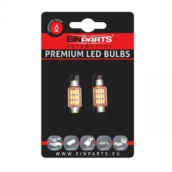 LED bulbs C5W, 6000K, 9-16V, 36 mm