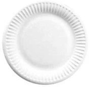 Multi Paptallerken Catersource Ø15 cm Bionedbrydelig Hvid,100 stk/pk