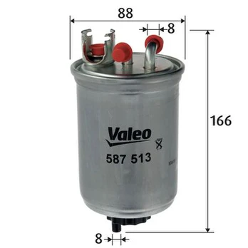 Kuro filtras VALEO 587513
