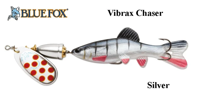 Sukriukė Blue Fox Vibrax Chaser BFVCH Silver 8 g