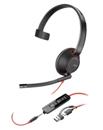 Ausinės HP Poly Blackwire 5210