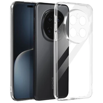 Coque - Mayaxess - Honor Magic 7 Pro - Minkštas Silikonas - Skaidrus - Iškilūs Kraštai