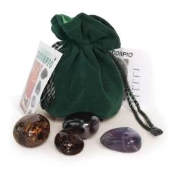 Astrologinis kristalinis talismanas (SKORPIONAS)