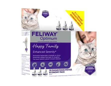 Feliway - Optimum 3 x 48 ml refill - (274845)