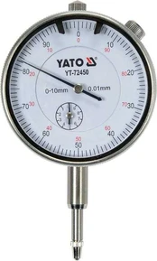 Yato ciferblato indikatorius 0-10mm kaina