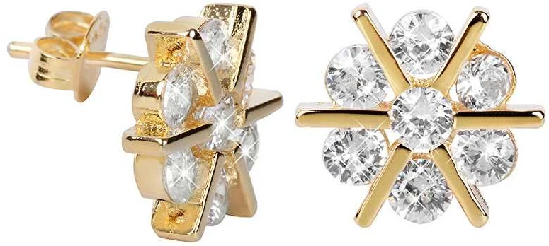 Troli Gold plated earrings