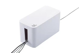Bluelounge Cablebox Mini - Original from Bluelounge! Flame-resistant cord storage - Vit