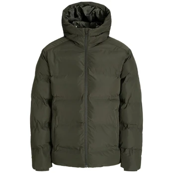 Pūkinė striukė vyrams, Chaki, Soho puffer hood