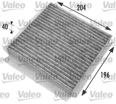 Salono filtras VALEO VAL698774