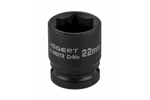 Smūginė galvutė 1/2 22mm 6-kampė