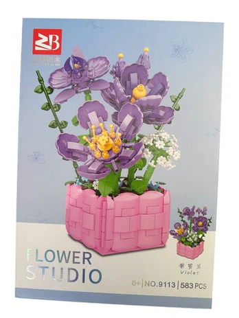 Konstruktorius Flower Studio, 583 d.