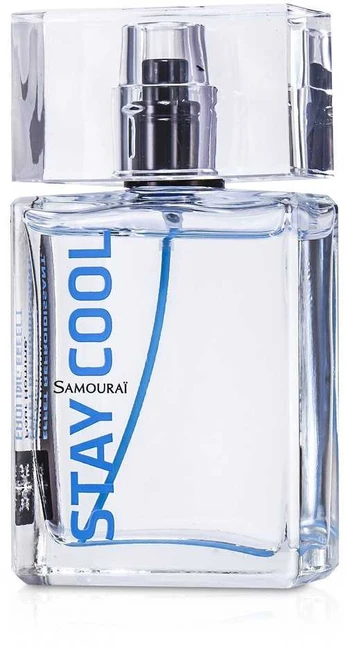 Samouraï, Stay Cool, Eau De Toilette, For Men, 50 ml
