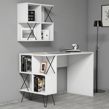 Stalas Kalune Design Extra 2 845HCT3823, baltas