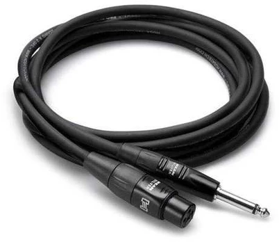 Hosa - Kabelis mikrofonowy PRO XLRf - TS. 1.5m