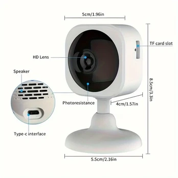 1080P HD WIFI Belaidė Lauko Stebėjimo Kamera
