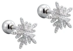 Helix auskarai Snowflake