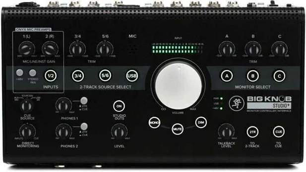 Monitorius Mackie Big Knob Studio Plus