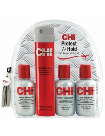 CHI rinkinys plaukų priežiūrai CHI Infra Protect - Hold 4x59ml