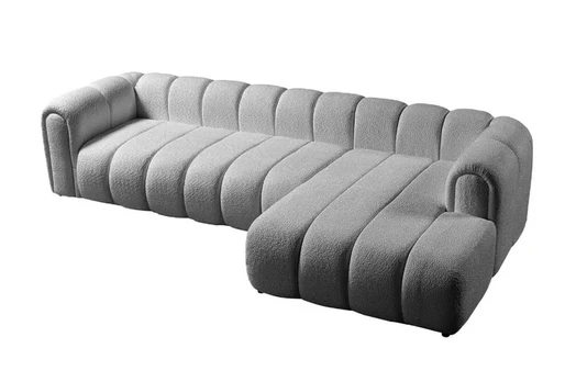 Kampinė sofa N-Line Right, pilka