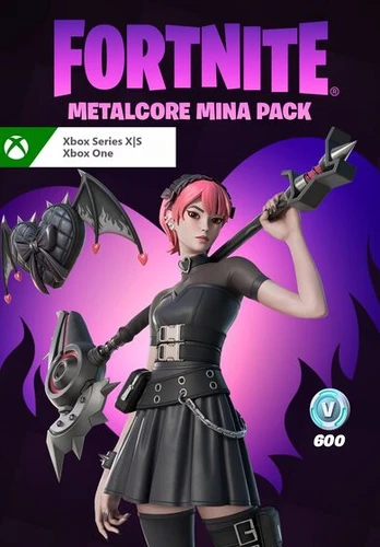 Fortnite Metalcore Mina Pack Xbox