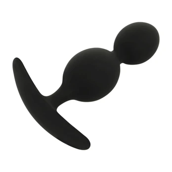 BLACK&SILVER Orson silikoninis analinis kaištis, 9,5 cm