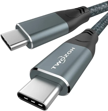 Usb-c 4k 100w 0.5m Laidas: 20gbps, Pd Greitas Įkrovimas