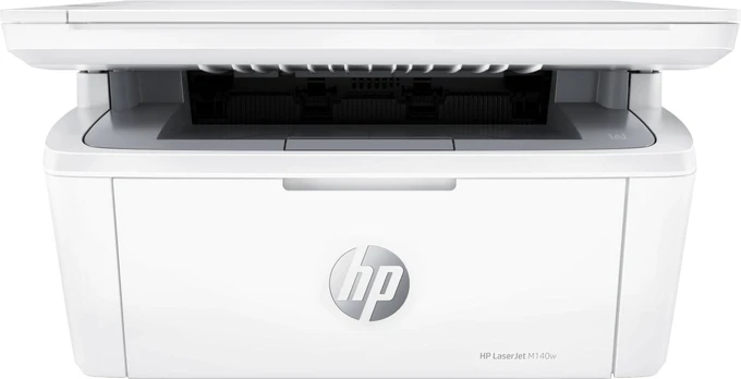 HP LaserJet MFP M140w, multifunction printer (light gray, USB, WLAN, Bluetooth, scan, copy)