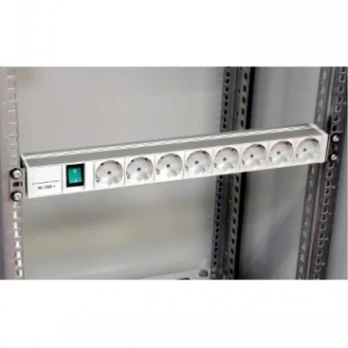 SCHNEIDER ELECTRIC ACTASSI 1U PDU POWER DISTRIBUTION RAIL 8 SOCKETS+SWITCH 19P VDE | NSYAPU19S8S