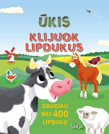 Ūkis. Klijuok lipdukus