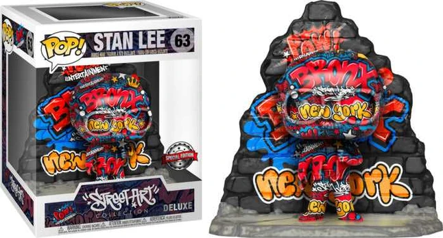 Funko POP! Marvel Street Art Stan Lee 63 SE DLX XL