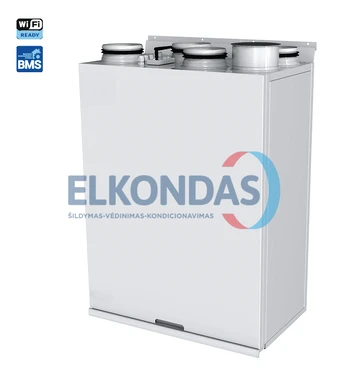 Rotacinis sieninis rekuperatorius RECOM 2SR su WIFI valdymu