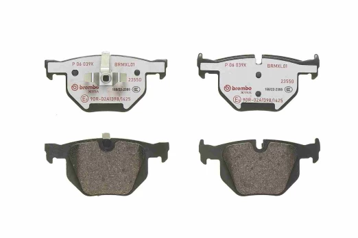 Brake pads - tuning Xtra P 06 039X rear