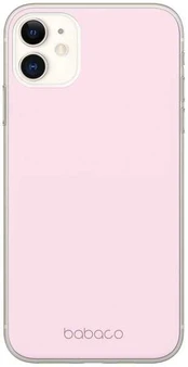 Dėklas CASE OVERPRINT BABACO CLASSIC 009 IPHONE 12 MINI LIGHT Rožinis