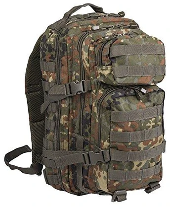 MIL-TEC Assault taktinė 20l kuprinė Flecktarn marginimo