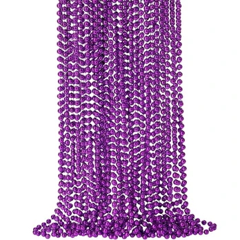 Karoliukų rinkinys, 12pcs Purple