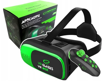 3d Vr akiniai + bluetooth pultelis Esperanza